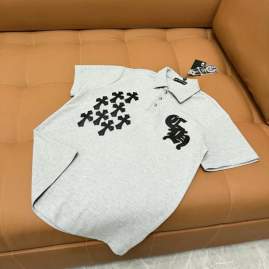 Picture of Chrome Hearts Polo Shirts Short _SKUChromeHeartsM-2XLzztr2028643